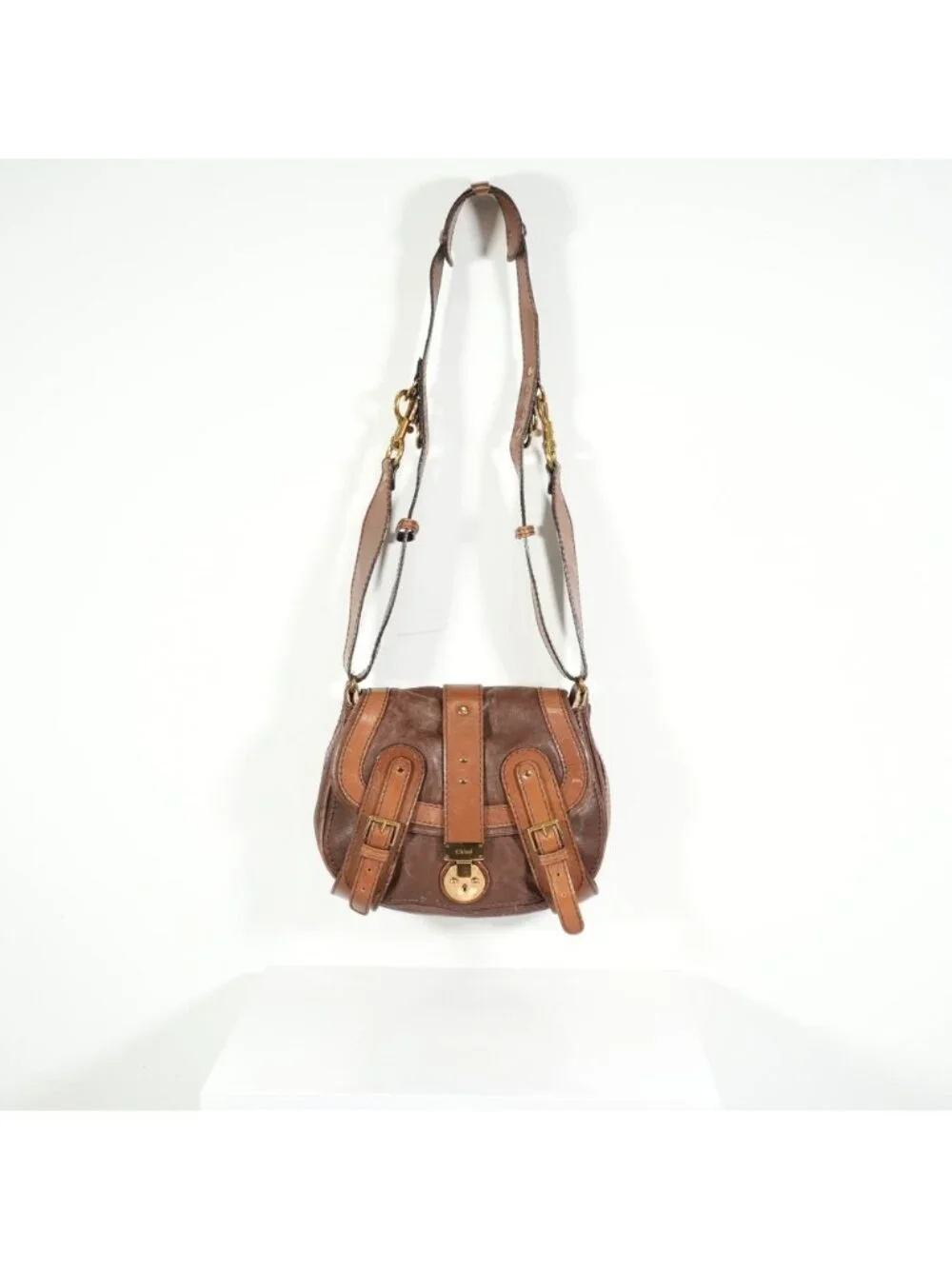 Chloe Vintage Leather Crossbody Bag - Picture 14 of 16